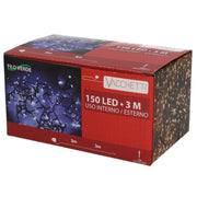 Fil lumière 150 LED blanc chaud lumière fixe cm300 al. usage externe fixe