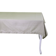 Nappe Juliette rectangulaire gris tourterelle cm140x240