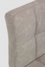 2x Tabourets de Bar Greyson Gris Clair Vintage