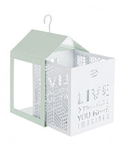 4x Set2 Lanterne Harmonie Vert-Blanc