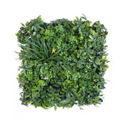 Mur synthétique vert jonquille 50x50 cm