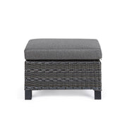 Repose-pieds avec coussin Britton pour usage extérieur