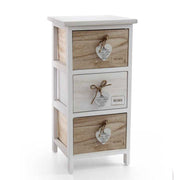 Coffre de tiroirs 3 tiroirs cuisine de salle de bain cm 26 x 32 x 62 h
