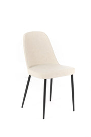 Lot de 4 Chaises en Tissu 55cm x 46cm H. 85cm