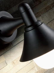 Petit applique à la ligne de soda noire E27 inférieure