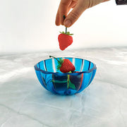 Col roulé Bowl S Guzzini turquoise