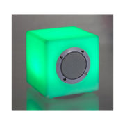 Conférencier à lampe de jardin LED en polyéthylène 15x15cm