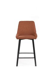 Lot de 2 tabourets en tissu 50cm x 44cm H. 94cm