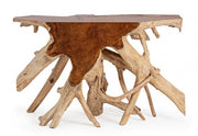 Console Lisandra 120x45 cm en bois naturel
