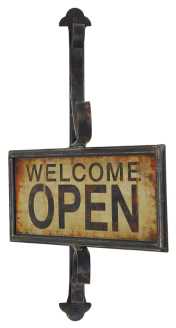 Targa ouvert-fermé ea-6174 cm. 54 x 5,5 h 43,5