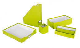 4x Set5 Box Bureau Vert Opaco