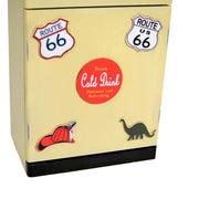 Armoire frigo vintage 2 portes cm 40 x 27 x 89 h