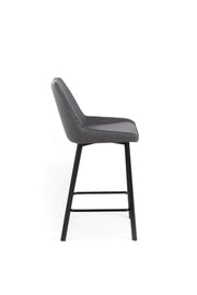 Lot de 2 tabourets en tissu 50cm x 44cm H. 94cm