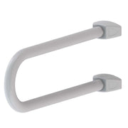Poignée de sécurité fixe pour les handicapés en aluminium blanc 52,5 x 21 x 20 cm