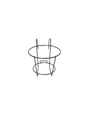 Jardinière de balcon noire 22cm