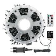 Chaîne 1000 LED blanc chaud 60,5m en touret