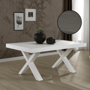 Table extensible Gondar 180x100 chêne graphite