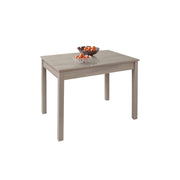 Table à manger extensible en orme et bois mélaminé 60x90-120 cm
