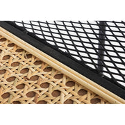 Bibliothèque profilée en acier avec trois étagères Anthracite ELYOT 82x35x h100 cm