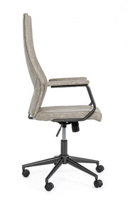 Fauteuil de bureau Jamie gris clair