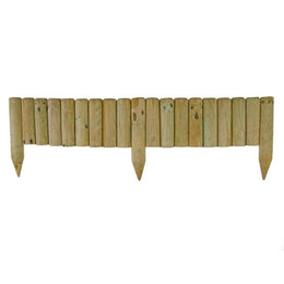 Clôture en bois imprégné Rollborder