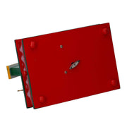 Boîte à musique en bois maison verte cm12x17h22