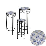 Colonne en mosaïque métallique Cagliari