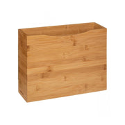 AIMANTE Organiseur de cuisine en bambou naturel 31x8,5x h25 cm