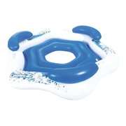 Bestway Floating Island Donut gonflable pour 3 personnes 43111 de la piscine de la mer