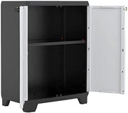 Armoire basse linéaire réglable 68 x 39 x 90h KIS couleur gris