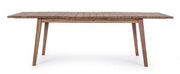 Table d'extérieur extensible en bois VARSAVIA 180 - 240x90x h76 cm