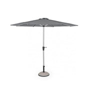 Parapluie Vienna en aluminium gris foncé