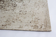 Tapis gris en fibres naturelles style fusion 160x230