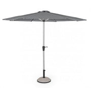 Parapluie Vienna en aluminium gris foncé
