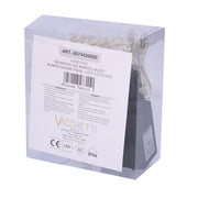 Fil lumière 160 micro led étoile blanc chaud cm230 alimentation fixe pour usage extérieur