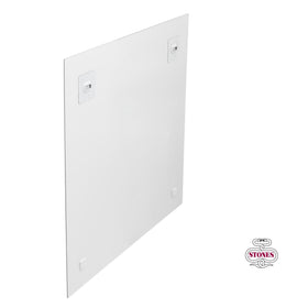 Impression sur verre 80x120 cm avec toile multicolore