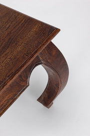 Table basse opium Jaipur en bois de style fusion cm 130x70
