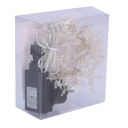 Fil lumière 160 micro led étoile blanc chaud cm230 alimentation fixe pour usage extérieur