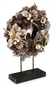 Support de Poinsettia Corona Alara 2x Champ H39