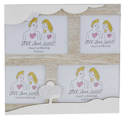 Cadre photo famille série doucement rs-1118 cm. 26x26