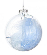 8x Sphère Vt Plumage Bleu D100