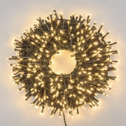 Chaîne multi-usage 1000 LED 50m avec panneau solaire