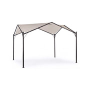 Gazebo dôme pour le jardin gris anthracite 3,5x3,5xh 260 cm
