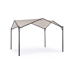 Gazebo dôme pour le jardin gris anthracite 3,5x3,5xh 260 cm
