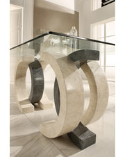 Table fixe 180 x 100 - Transparent - Olimpia