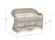 Jupiter Nouveau Canapé 2 Places C-C