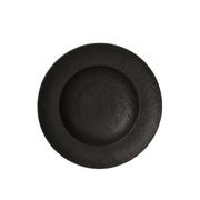 Assiette Bol&nbsp;25 cm Vulcania en porcelaine noire