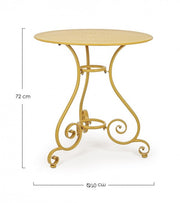 Table Etienne Ocre D70
