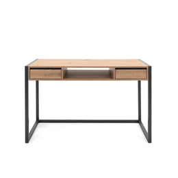 Bureau de chambre moderne en chêne avec tiroirs 120 x 60 x 75 h cm (DENVER30)