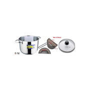 Gnali Pasta Più , Set 4 Pièces Marmite Multicuisson 24 cm
